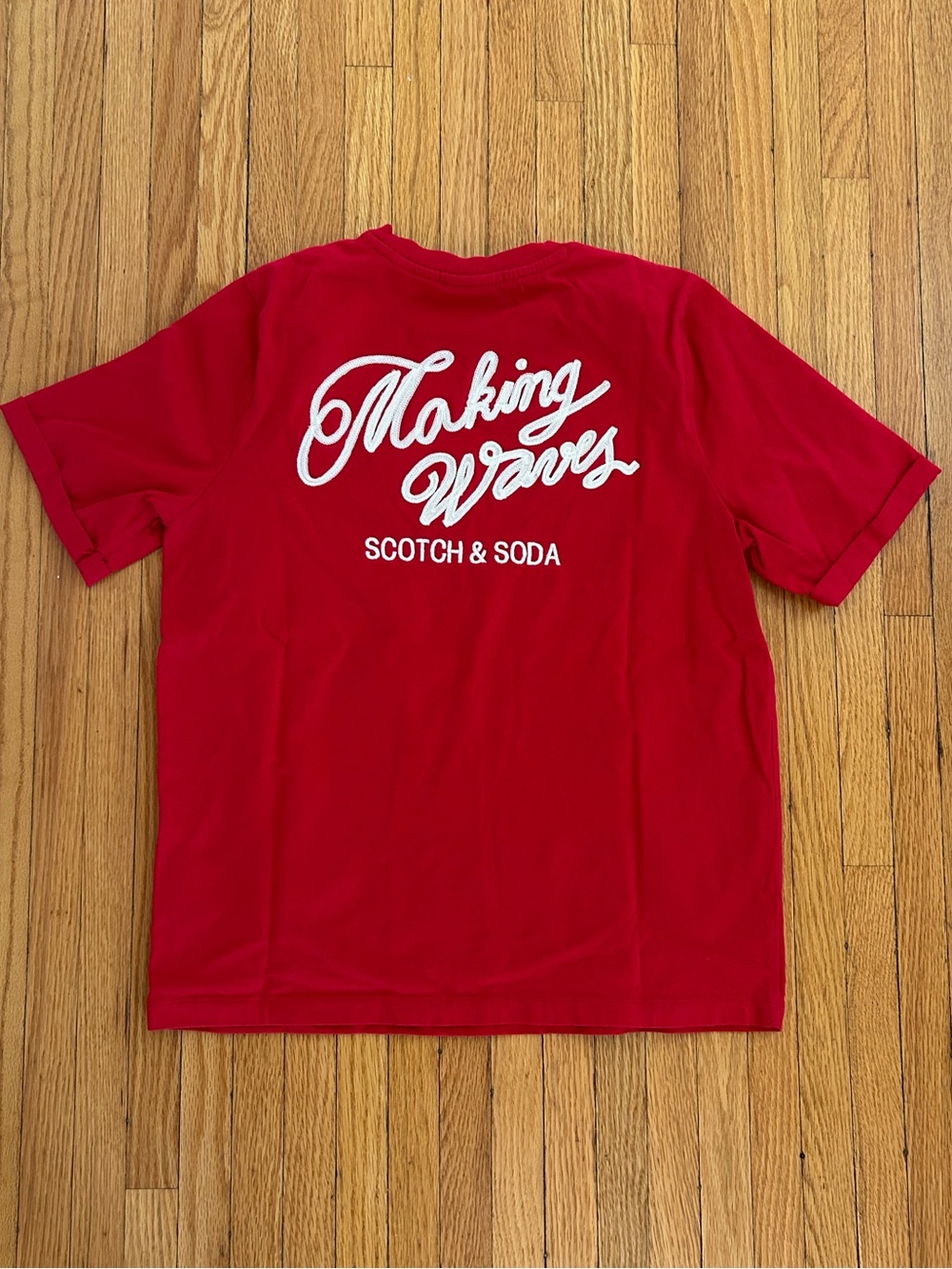 NWOT Scotch & Soda Making Waves Tee